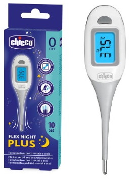 CHICCO TERMOMETRO FLEX NIGHT PLUS - Farmaciapacini.it