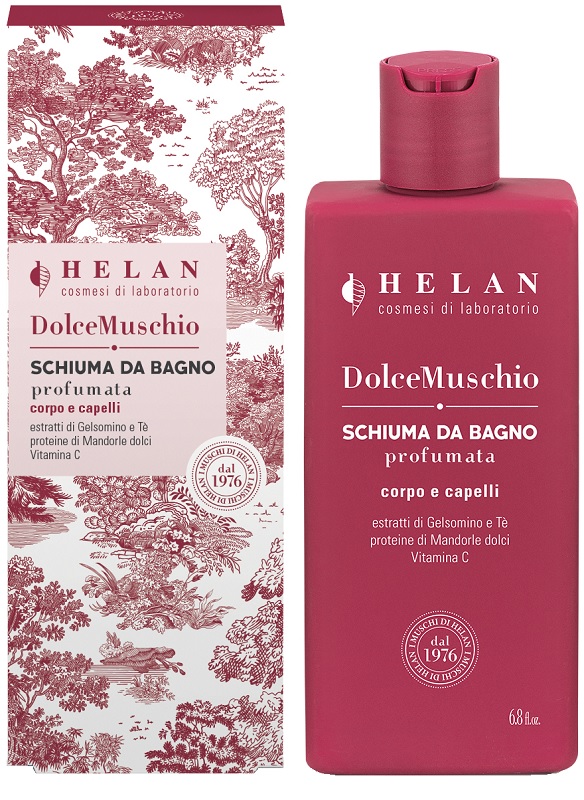 I MUSCHI DI HELAN DOLCEMUSCHIO SCHIUMA DA BAGNO PROFUMATA 200 ML - Farmaciapacini.it