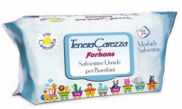 TENERA CAREZZA BY FORHANS SALVIETTINE 72 PEZZI - Farmaciapacini.it