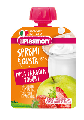 SPREMI E GUSTA FRAGOLA MELA YOGURT 85 G - Farmaciapacini.it