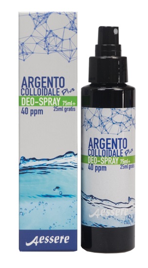 ARGENTO COLLOIDALE PLUS DEODORANTE SPRAY 75 ML + 25 ML - Farmaciapacini.it