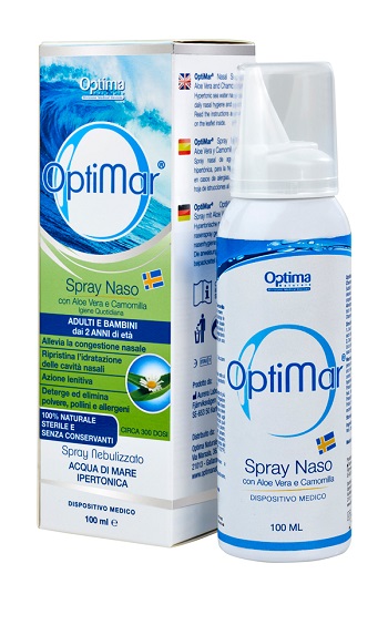 OPTIMAR SPRAY NASO ALOE CAMOMILLA 100 ML - Farmaciapacini.it