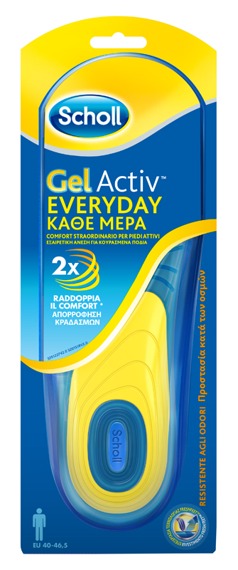 SCHOLL GEL ACTIV EVERYDAY UOMO - Farmaciapacini.it
