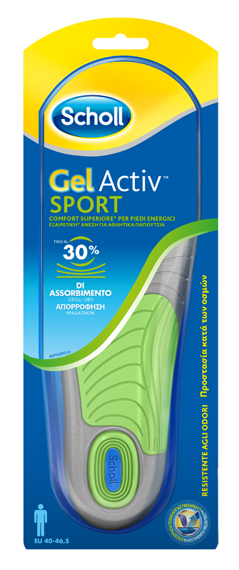 SCHOLL GEL ACTIV SPORT UOMO - Farmaciapacini.it