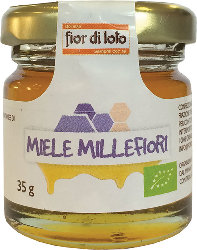 FIOR DI LOTO MINI MIELE DI MILLEFIORI BIO 35 G - Farmaciapacini.it