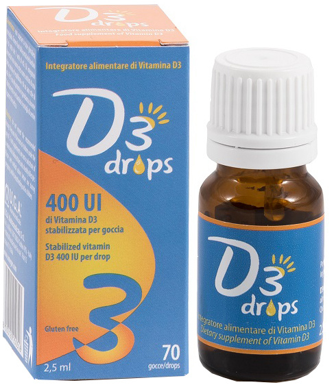 D3 DROPS 400 UI FLACONCINO 2,5 ML - Farmaciapacini.it
