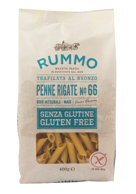 RUMMO PENNE RIGATE N66 DI RISO INTEGRALE E MAIS 400 G - Farmaciapacini.it