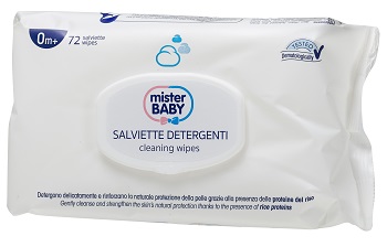 MISTER BABY SALVIETTE DETERGENTI 72 PEZZI - Farmaciapacini.it