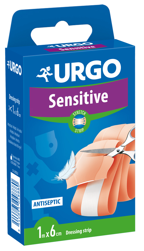 CEROTTO DA TAGLIARE URGO SENSITIVE STRETCH MT 1 X 6 CM - Farmaciapacini.it