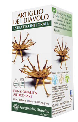 ARTIGLIO DEL DIAVOLO ESTRATTO INTEGRALE 200 ML - Farmaciapacini.it