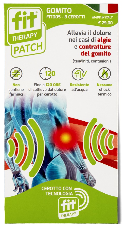 CEROTTO FIT THERAPY GOMITO 8 PEZZI - Farmaciapacini.it