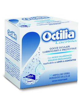 OCTILIA LACRIMA SOLLIEVO PROLUNGATO 20 FLACONCINI MONODOSE 0,35 ML - Farmaciapacini.it