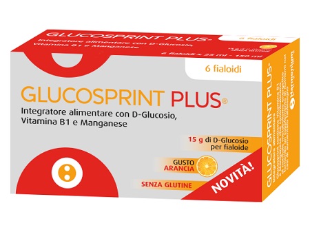 GLUCOSPRINT PLUS ARANCIA 6 FIALOIDI DA 25 ML - Farmaciapacini.it