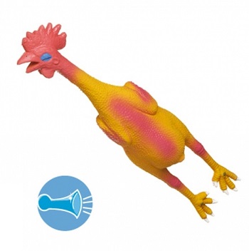 GIOC LATEX POLLO GRANDE 52CM - Farmaciapacini.it