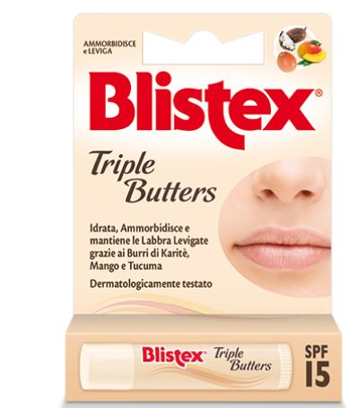 BLISTEX TRIPLE BUTTERS STICK LABBRA - Farmaciapacini.it