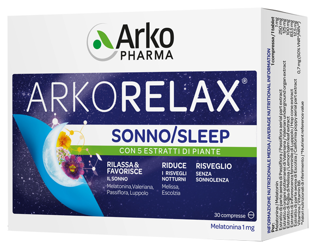 ARKORELAX SONNO 30 COMPRESSE - Farmaciapacini.it