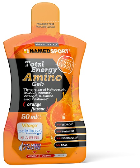 TOTAL ENERGY AMINO GEL ORANGE FLAVOUR 50 ML - Farmaciapacini.it