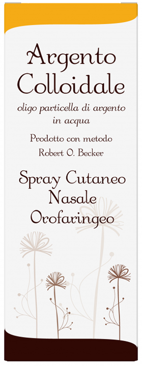 ARGENTO COLLOIDALE IONICO 40 PPM 50 ML SPRAY - Farmaciapacini.it