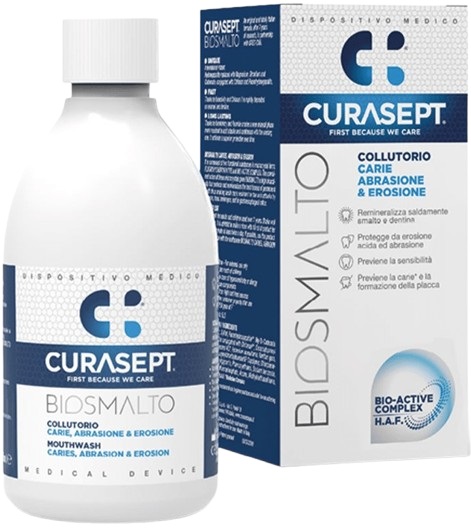 CURASEPT BIOSMALTO COLLUTORIO CARIE ABRASIONE&EROSIONE 300 ML - Farmaciapacini.it