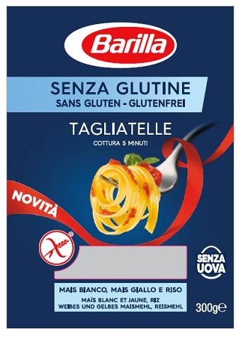 BARILLA TAGLIATELLE DI MAIS BIANCO MAIS GIALLO E RISO SENZA GLUTINE 300 G - Farmaciapacini.it