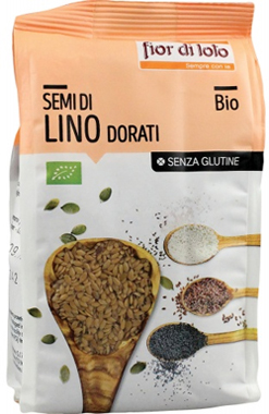SEMI LINO DORATI SENZA GLUTINE BIO 400 G - Farmaciapacini.it