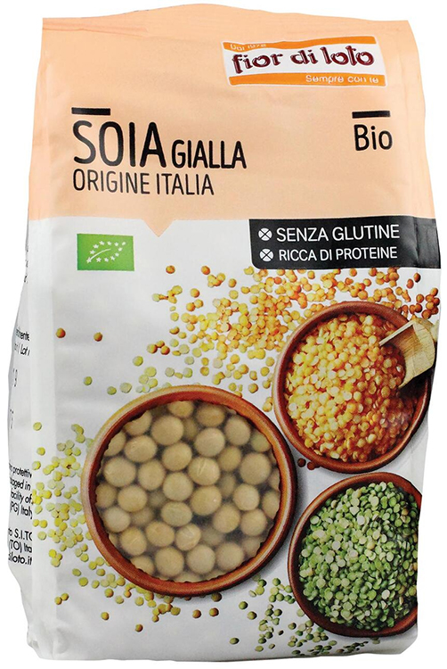 SOIA GIALLA ITALIA SENZA GLUTINE BIO 400 G - Farmaciapacini.it
