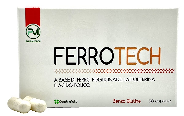 FERROTECH 30 CAPSULE DA 550MG - Farmaciapacini.it