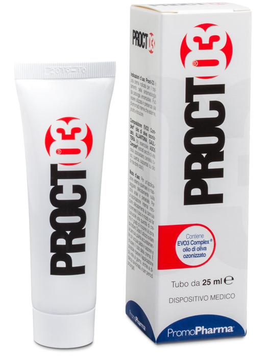 PROCTO3 CREMA PER TRATTAMENTO EMORROIDI 25 ML - Farmaciapacini.it