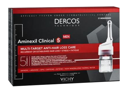 DERCOS AMINEXIL FIALE 42 UOMO 6 ML - Farmaciapacini.it