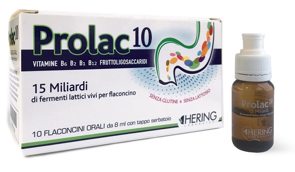 PROLAC10 FERMENTI LATTICI 15 MILIARDI 10 FLACONCINI 8 ML - Farmaciapacini.it