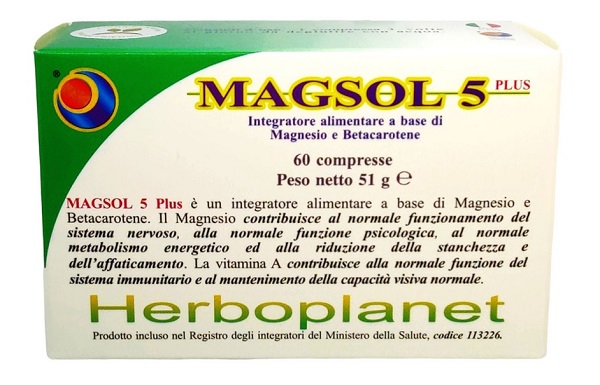 MAGSOL 5 PLUS 60 COMPRESSE - Farmaciapacini.it