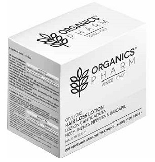 ORGANICS PHARM HAIR LOSS LOTION NEEM OIL-PEPPERMINT-BAICAPIL 12 FIALE DA 6 ML - Farmaciapacini.it