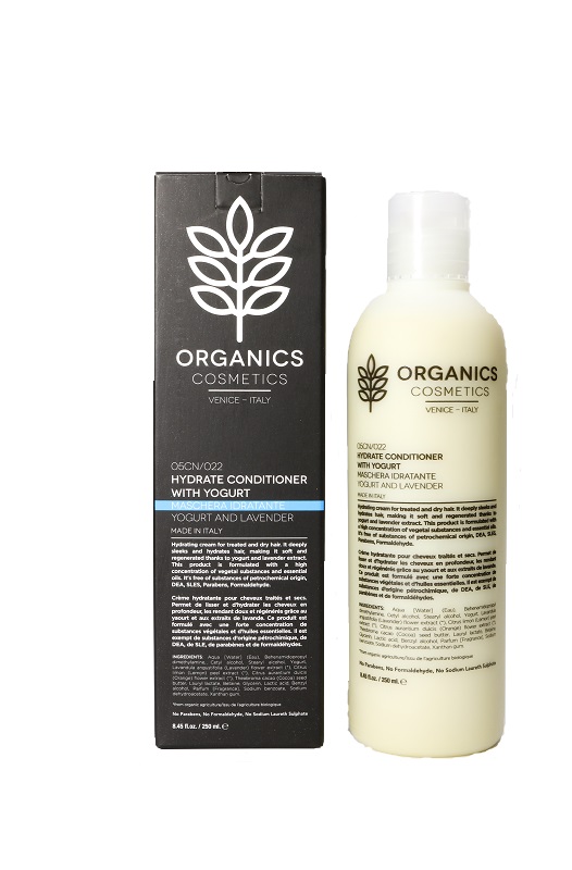 ORGANICS PHARM HYDRATE CONDITIONER WITH YOGURT AND LAVENDER - Farmaciapacini.it