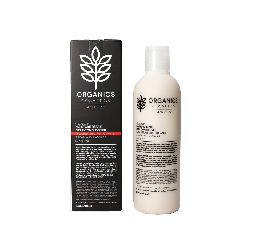 ORGANICS PHARM MOISTURE REPAIR DEEP CONDITIONER ARGAN AND AVOCADO - Farmaciapacini.it