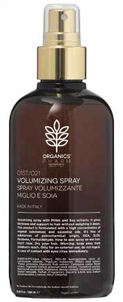 ORGANICS PHARM VOLUMIZING SPRAY MILLET AND SOY - Farmaciapacini.it