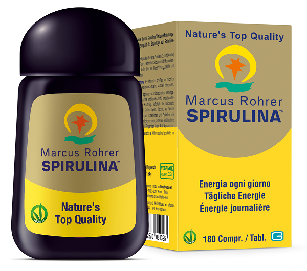SPIRULINA MARCUS ROHRER 180 COMPRESSE - Farmaciapacini.it
