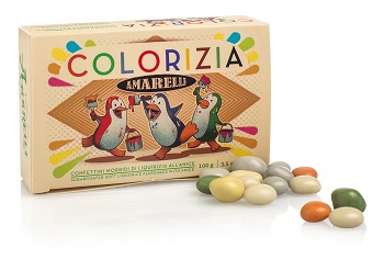 AMARELLI COLORIZIA CONFETTINI MORBIDI DI LIQUIRIZIA ALL'ANICE 100 G - Farmaciapacini.it