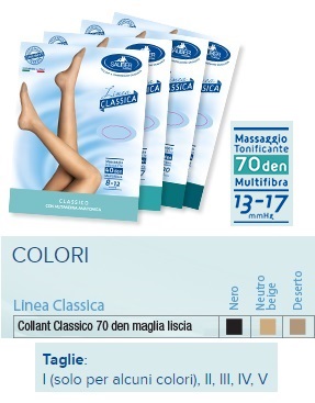 SAUBER COLLANT 70 DENARI MAGLIA LISCIA NERO 5 LINEA CLASSICA - Farmaciapacini.it