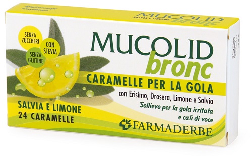 MUCOLID BRONC SALVIA & LIMONE 24 CARAMELLE - Farmaciapacini.it