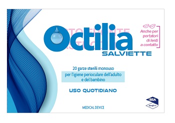 OCTILIA SALVIETTE PERIOCULARI 20 GARZE - Farmaciapacini.it