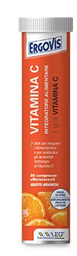 ERGOVIS VIT C 1000MG 20 COMPRESSE EFFERVESCENTI - Farmaciapacini.it