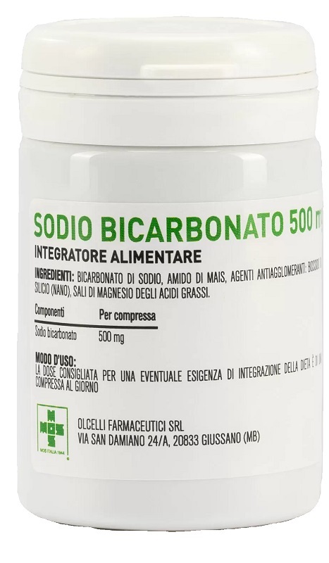 SODIO BICARBONATO 500 MG 100 COMPRESSE - Farmaciapacini.it