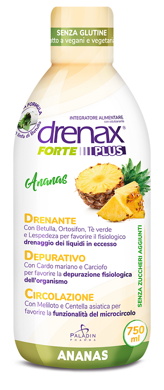 DRENAX FORTE PLUS ESOTICO CON ESTRATTO D'ANANAS 750 ML - Farmaciapacini.it
