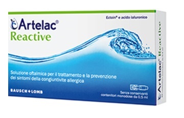 ARTELAC REACTIVE SOLUZIONE OFTALMICA MONODOSE 10 UNITA' DA 0,5 ML - Farmaciapacini.it