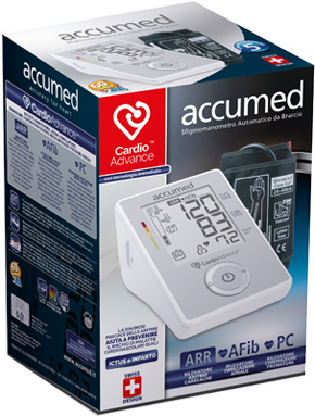 ACCUMED C5 CARDIOADVANCE MISURATORE DI PRESSIONE DA BRACCIO - Farmaciapacini.it