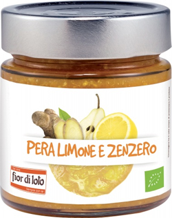 COMPOSTA PERE LIMONI E ZENZERO BIO 250 G - Farmaciapacini.it