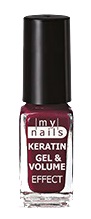 MY NAIL KERATIN GEL & VOLUME EFFECT 105 AMARANTH RED - Farmaciapacini.it