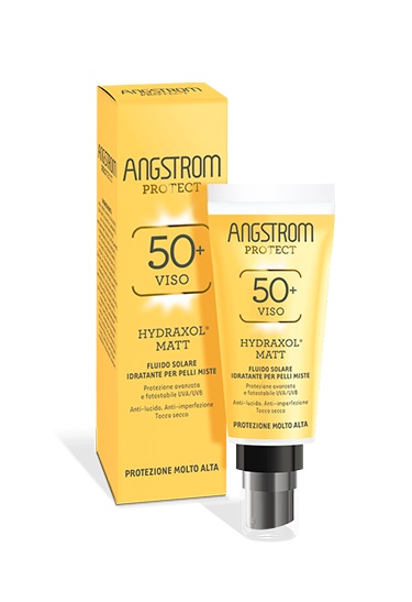 ANGSTROM PROTECT HYDRAXOL MATT FLUIDO SOLARE ULTRA PROTEZIONE 50+ 40 ML - Farmaciapacini.it