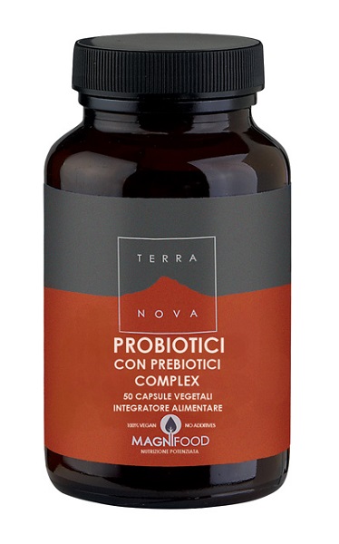 TERRANOVA PROBIOTICI CON PREBIOTICI COMPLEX 50 CAPSULE VEGETALI - Farmaciapacini.it