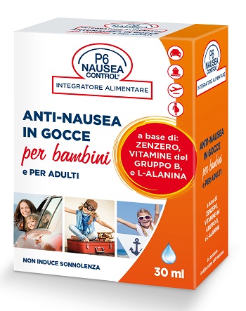P6 NAUSEA CONTROL GOCCE ANTINAUSEA 30 ML - Farmaciapacini.it